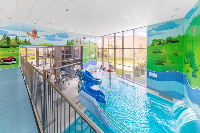 Detský vodný svet MiniMe Aqua fun – Hotel Sitno - Vodný svet pre deti s bazénmi, šmykľavkami a atrakciami, kde sa spája bezpečnosť, zábava a dobrodružstvo.