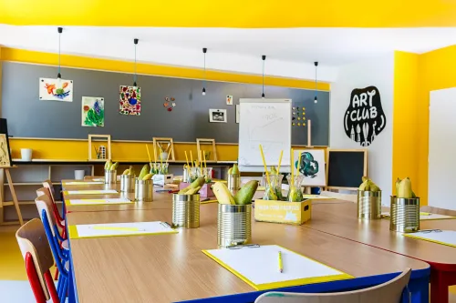 Interiér kreatívneho štúdia Art Club