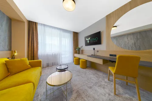 Interiér v business apartmáne