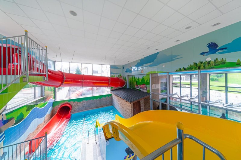 Šmykľavka a tobogán v MiniMe Aqua fun